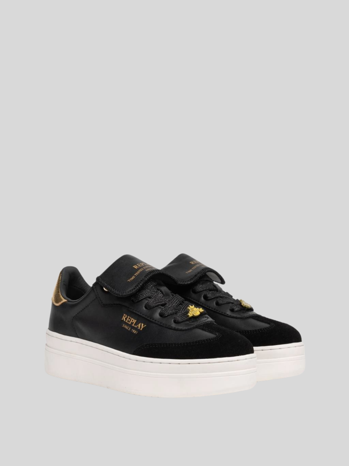 CAMDEN GAME LADIES SNEAKERS | BLK/PLAT RZ6O0001L