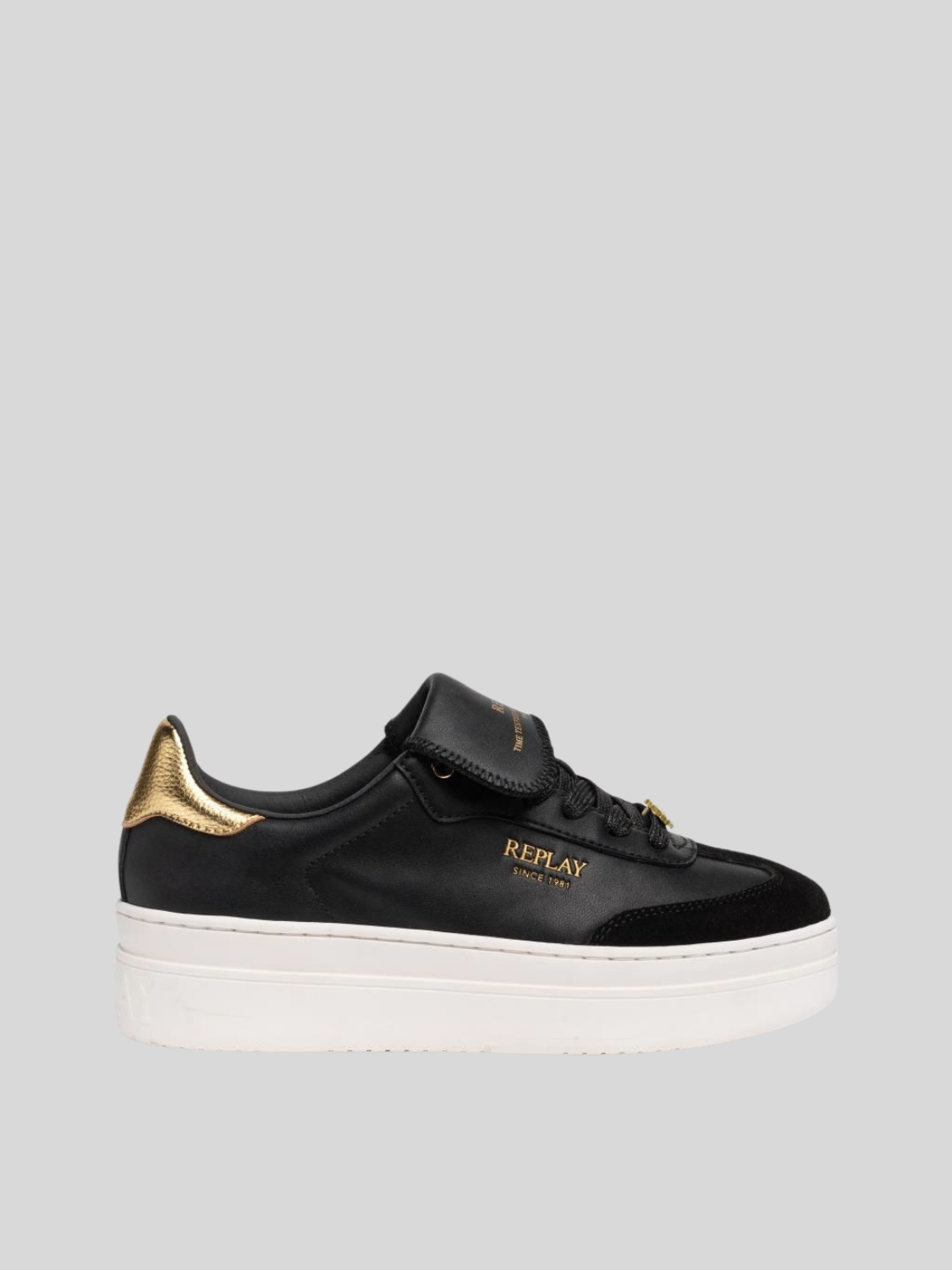 CAMDEN GAME LADIES SNEAKERS | BLK/PLAT RZ6O0001L