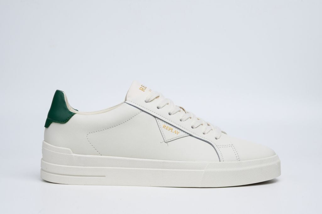 EVAN CLASS LACE-UP SNEAKERS | OFF WHT GRN RZ7D0001L-115