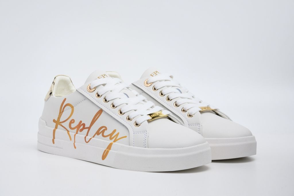 EVAN W LUX LACE-UP SNEAKERS | WHT RZ7S0002L