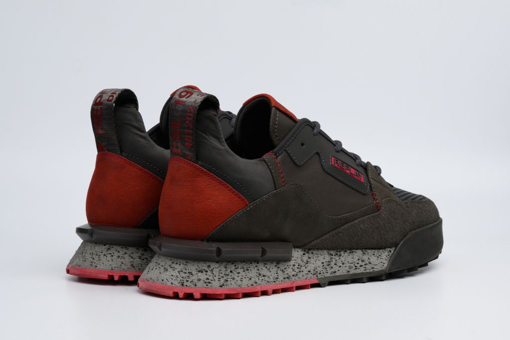 FIELD MELT LACE-UP SNEAKERS | DK GREY RS1P0066L-19