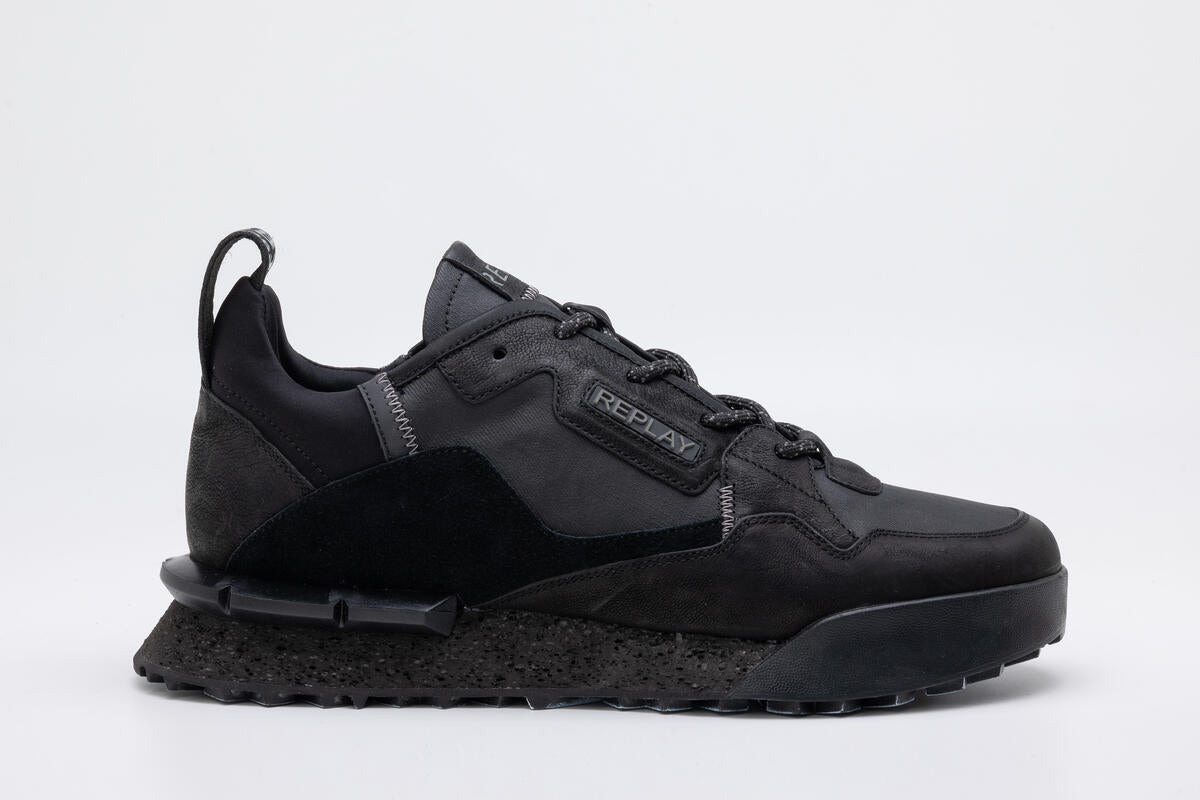 FIELD MELT LACE-UP SNEAKERS | BLK RS1P0045L