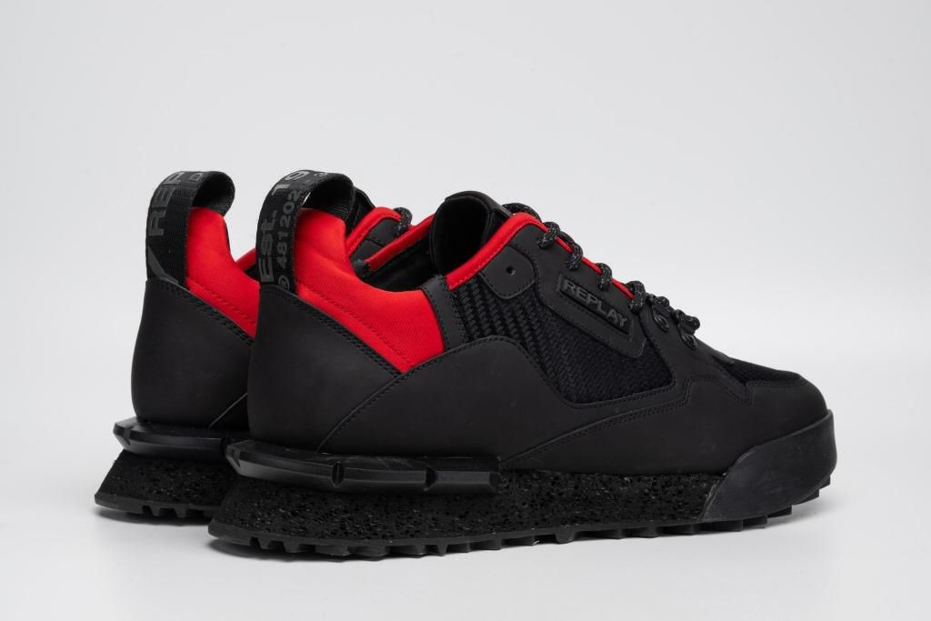 FIELD SPEED CARBON SA SNEAKERS | BLK/RED RS1P0058L