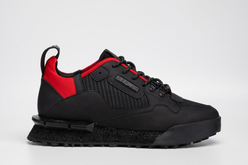 FIELD SPEED CARBON SA SNEAKERS | BLK/RED RS1P0058L