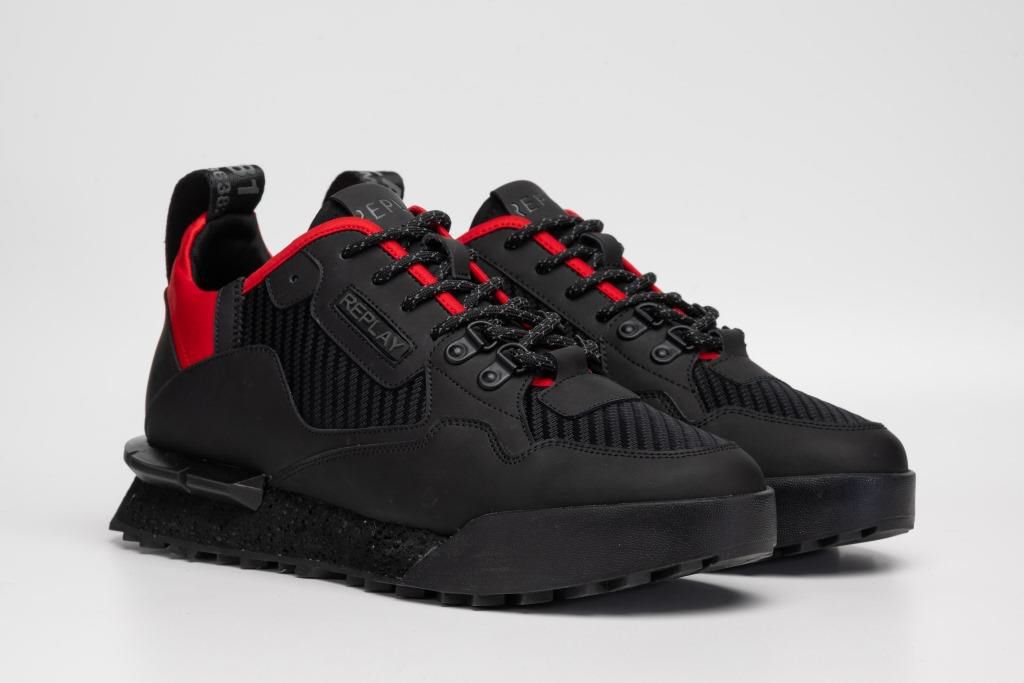 FIELD SPEED CARBON SA SNEAKERS | BLK/RED RS1P0058L