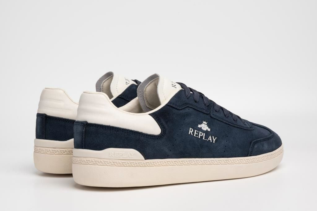 PYPER M SUEDE LACE-UP SNEAKERS | NAVY RSD70003L