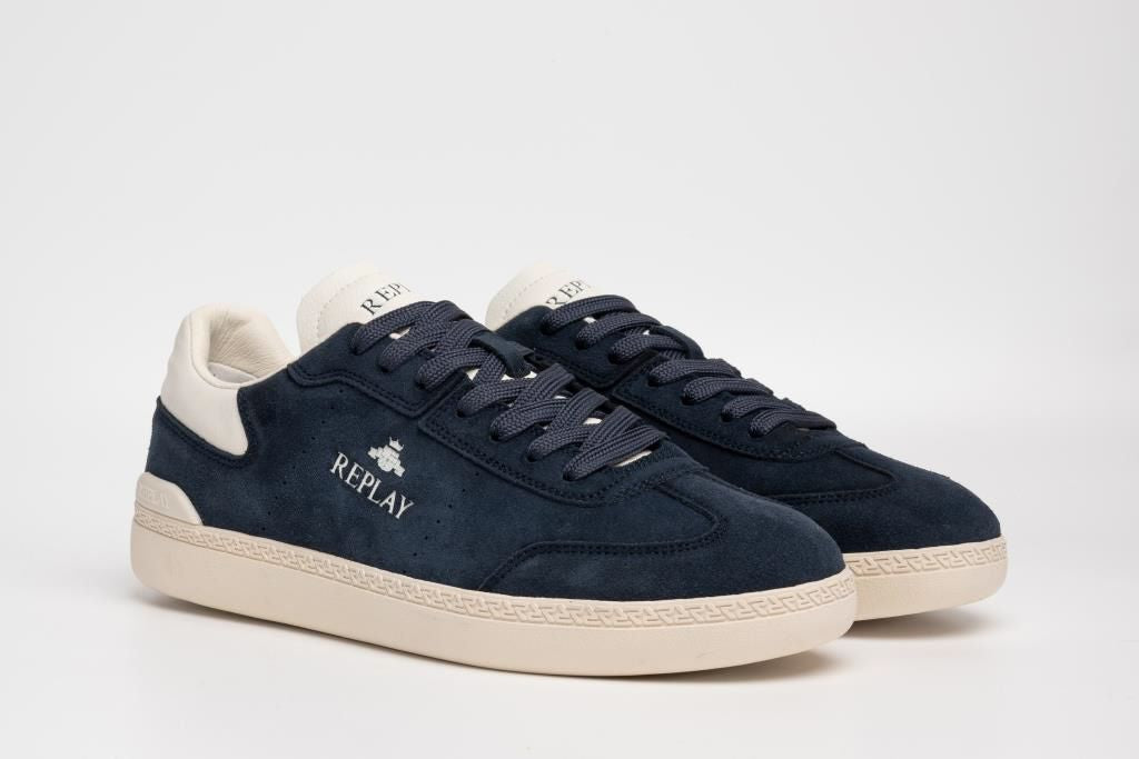 PYPER M SUEDE LACE-UP SNEAKERS | NAVY RSD70003L