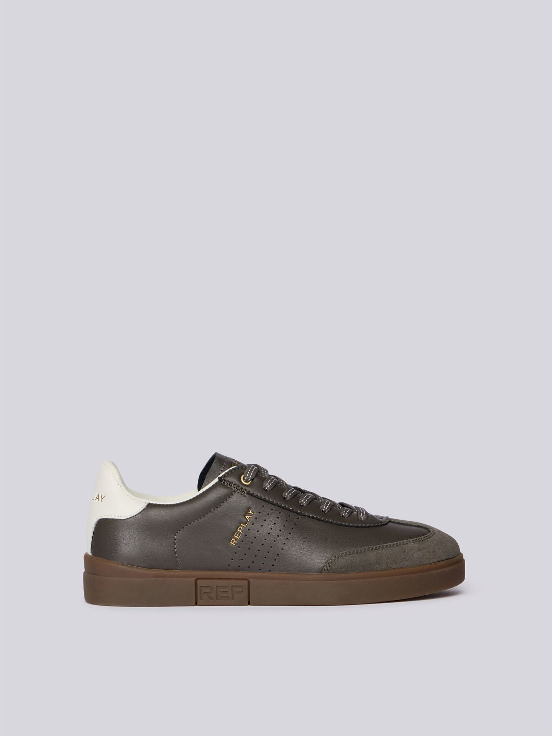 POLYS M SCENT LACE-UP SNEAKERS | GREY RZ3P0039L-19
