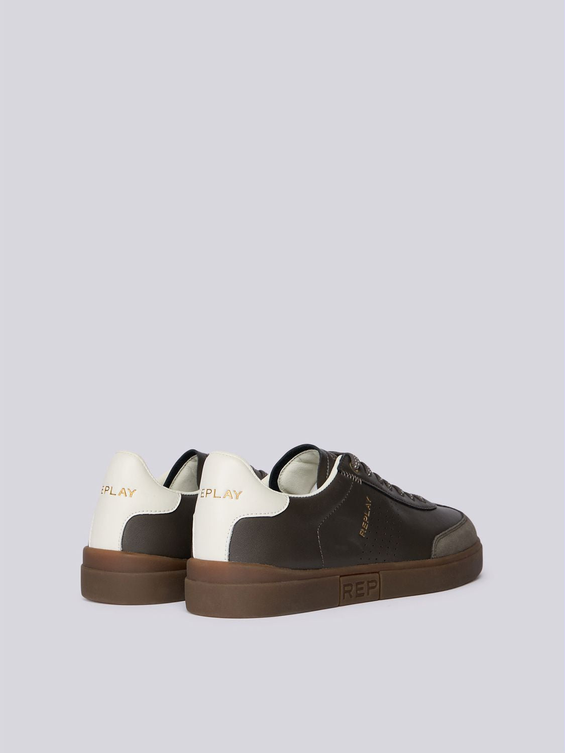 POLYS M SCENT LACE-UP SNEAKERS | GREY RZ3P0039L-19