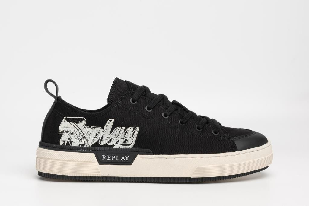 RALLY GRAFFITI LOW SNEAKERS | BLK RZ6R0006T