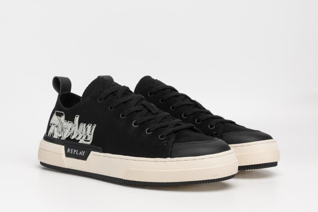 RALLY GRAFFITI LOW SNEAKERS | BLK RZ6R0006T