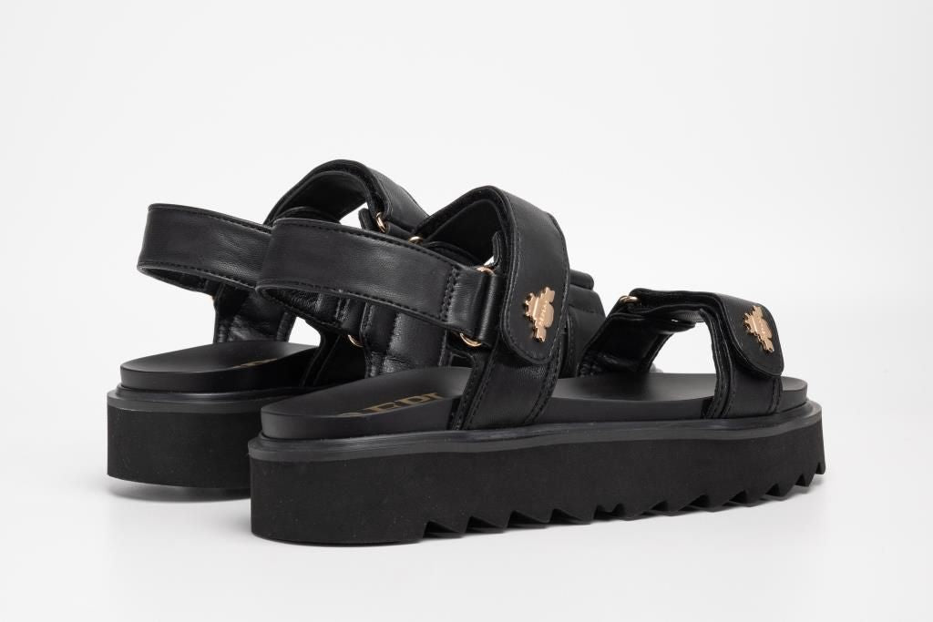 NEW ALICANTE SHIELD BLK SANDALS | BLK RF5D0003S