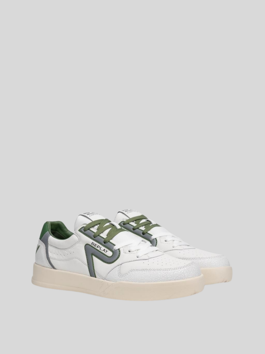 OYZONE UNION LACE-UP SNEAKERS | WHT GRN RZ5N0008L