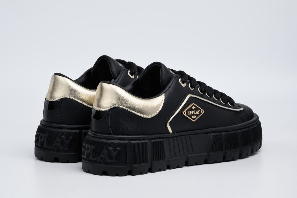 PAULETTE LOW-TOP SNEAKERS | BLK RZ7G0001L-3