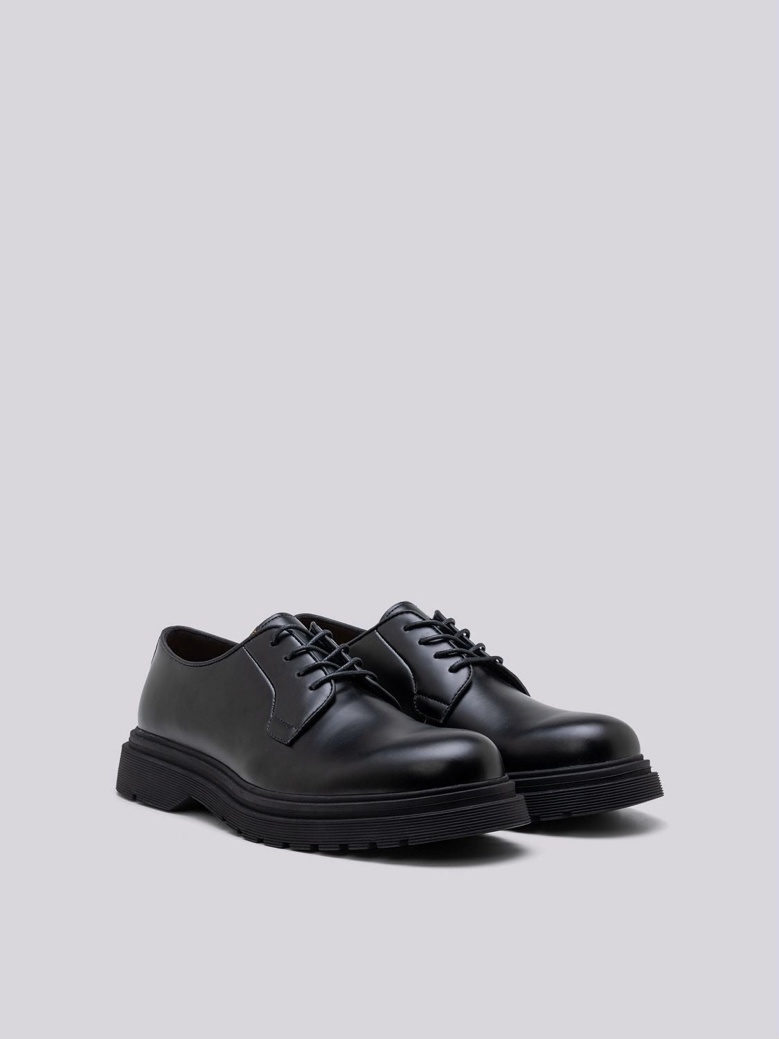 PIERCE BRUSH LACE-UP SHOES | BLK RC1H0009S 003