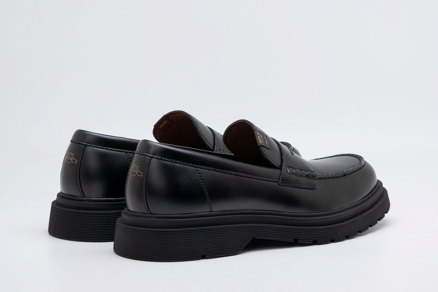 PIERCE LOAFER SLIP-ON SHOES | BLK RC1H0002S 003