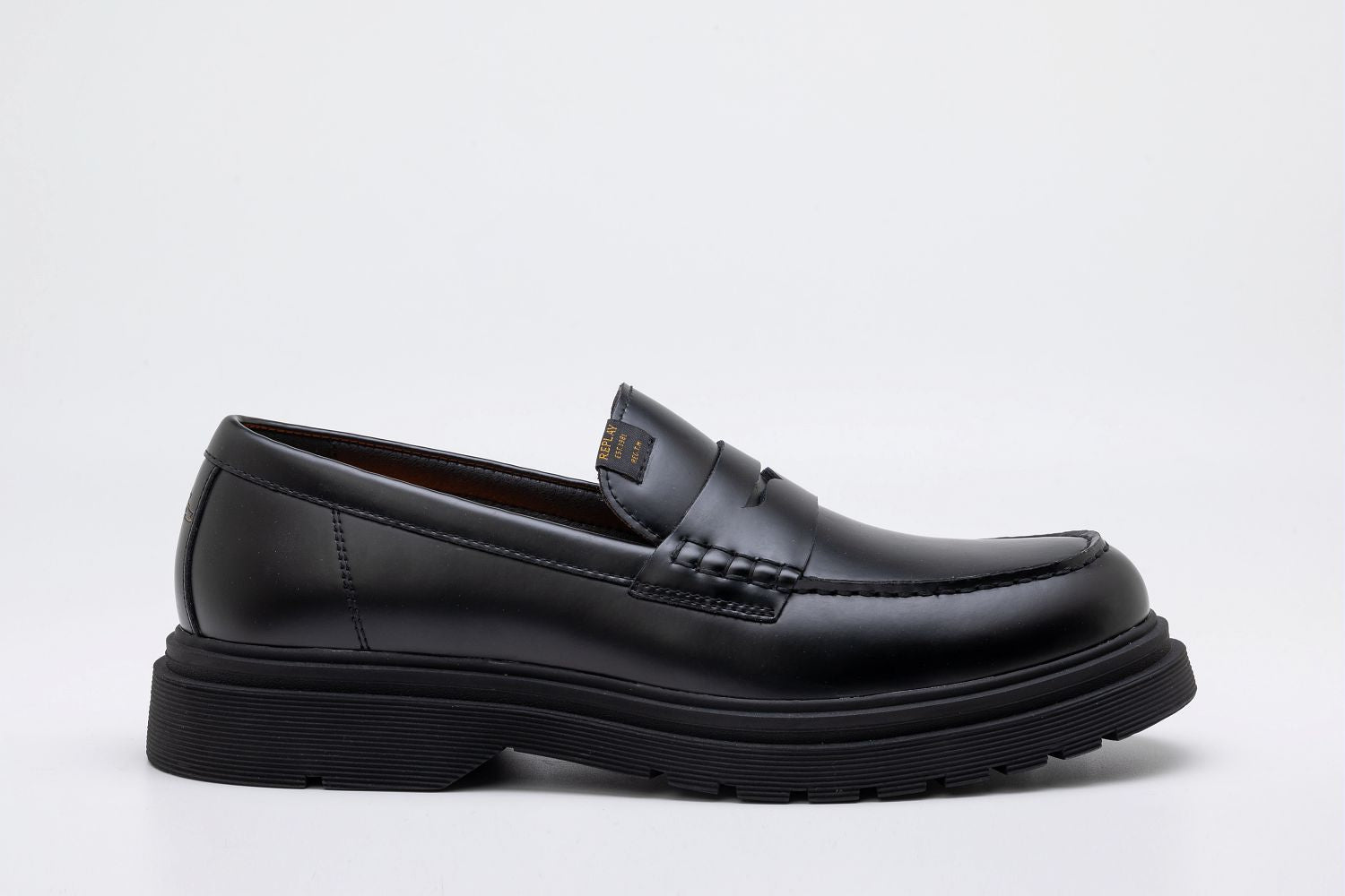 PIERCE LOAFER SLIP-ON SHOES | BLK RC1H0002S 003
