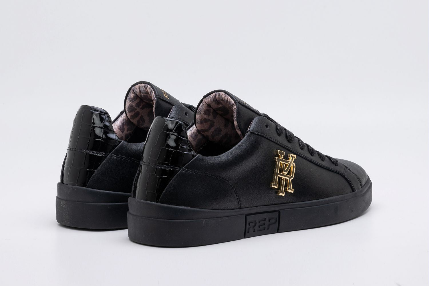 POLYS W RY LACE-UP SNEAKERS | BLK/BLK RZ3S0028L