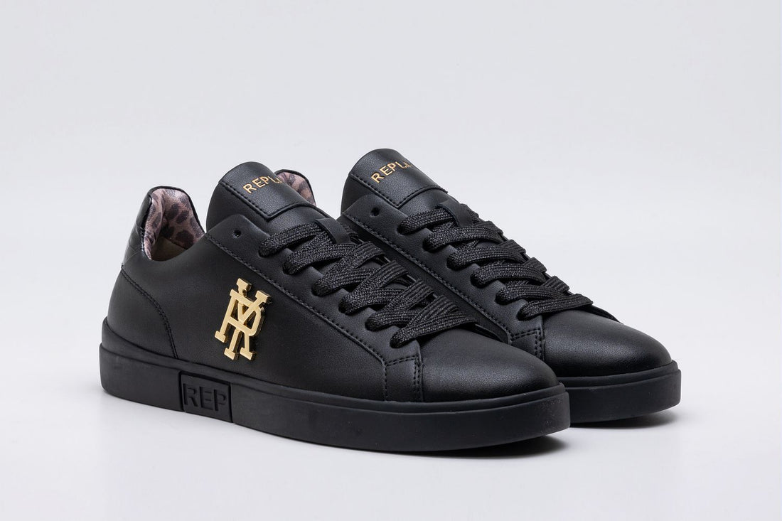 POLYS W RY LACE-UP SNEAKERS | BLK/BLK RZ3S0028L