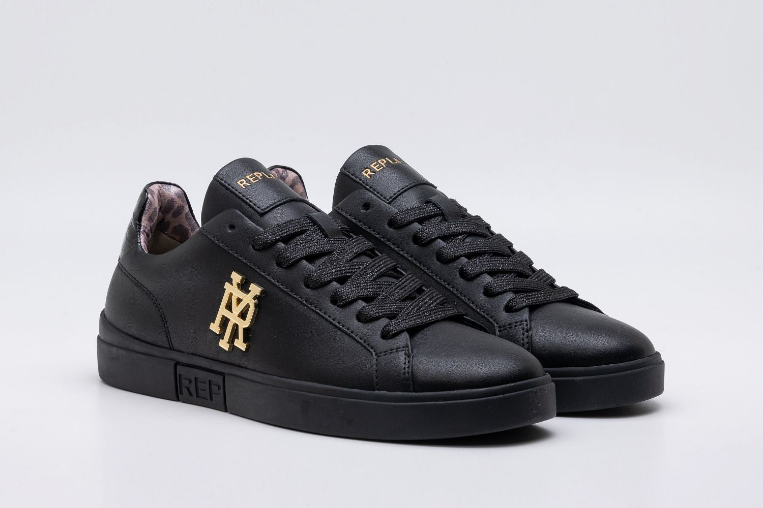 POLYS W RY LACE-UP SNEAKERS | BLK/BLK RZ3S0028L