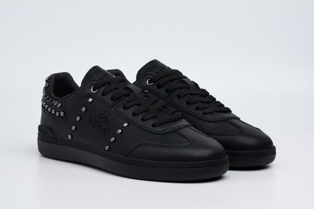 PYPER W STUDS LACE-UP SNEAKERS | BLK RSD80012L
