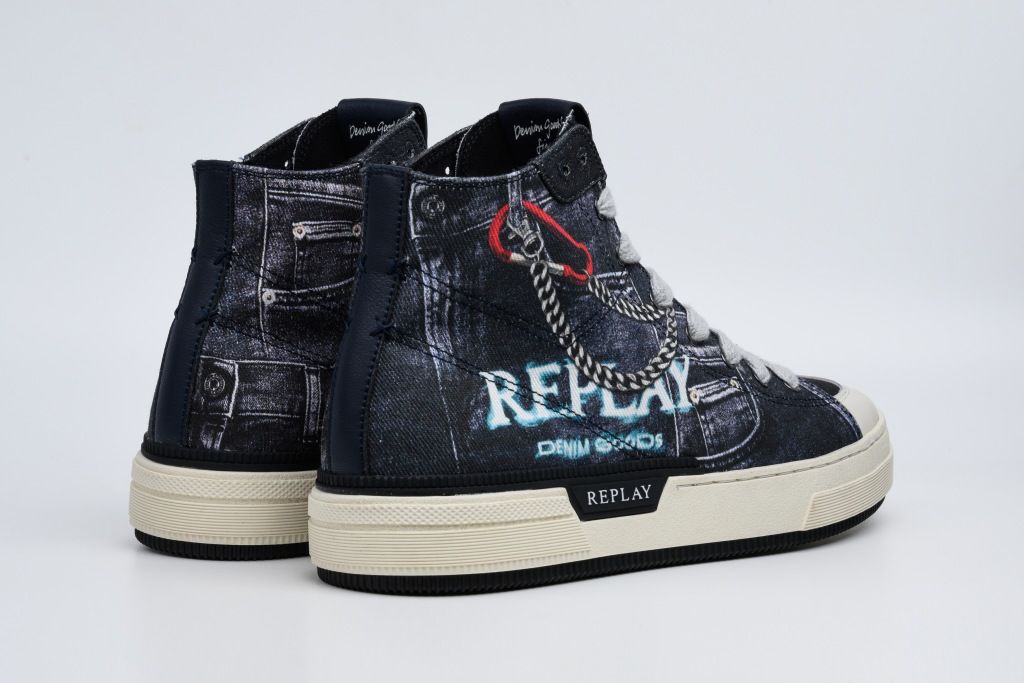 RAILY DENIM SNEAKER | NAVY RZ6R0011T