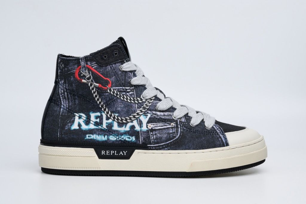 RAILY DENIM SNEAKER | NAVY RZ6R0011T