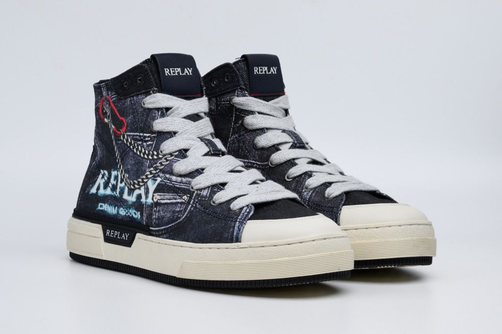 RAILY DENIM SNEAKER | NAVY RZ6R0011T