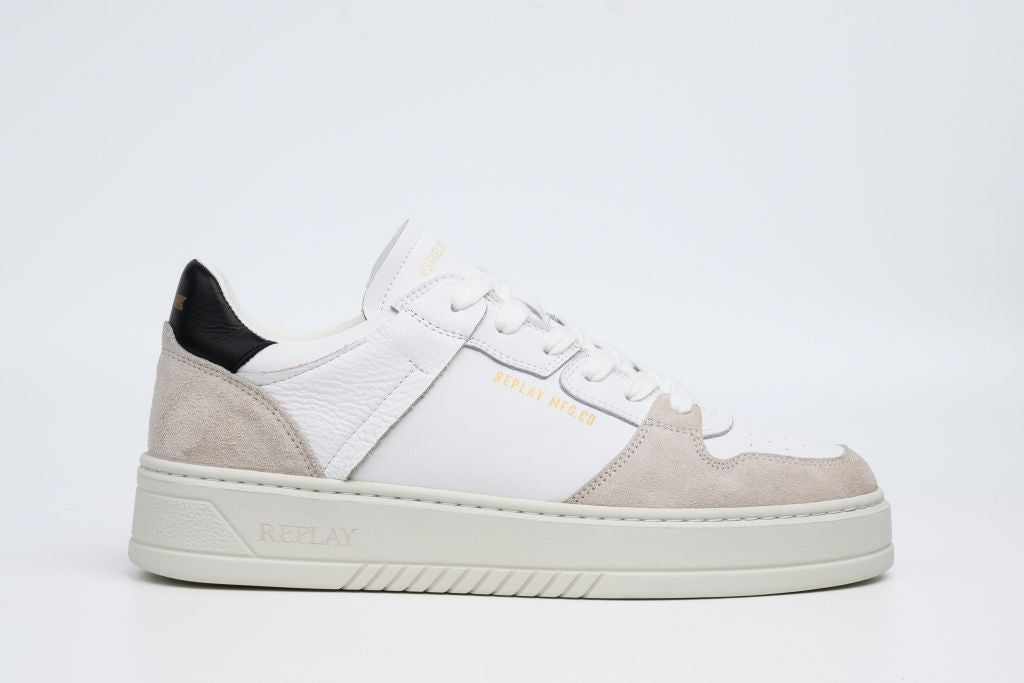 SBAM TREND LACE-UP SNEAKERS | BEIGE/WHT RZ6S0006L