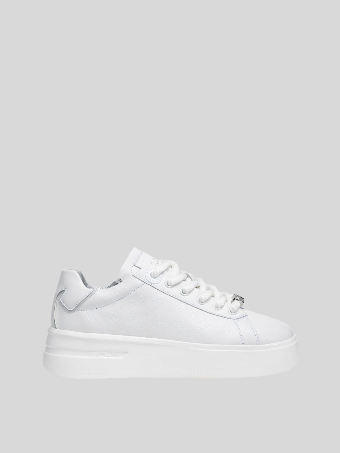 UNIVERSITY W JOY 2 LACE-UP SNEAKERS | WHT RZ4N0022L